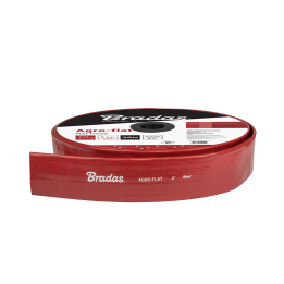 Wąż płaski IRRIGATION AGRO-FLAT PVC W.P.6 / B.P.18 Bar - 4"-30m RED
