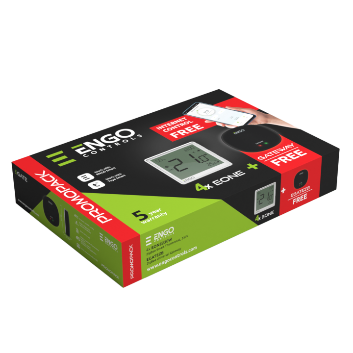 Zestaw promocyjny 4 szt. EONE230W + EGATEZB gratis