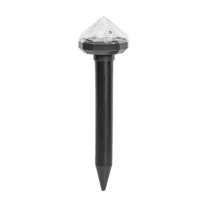Solarny odstraszacz na krety i gryzonie- diament LED / ABS