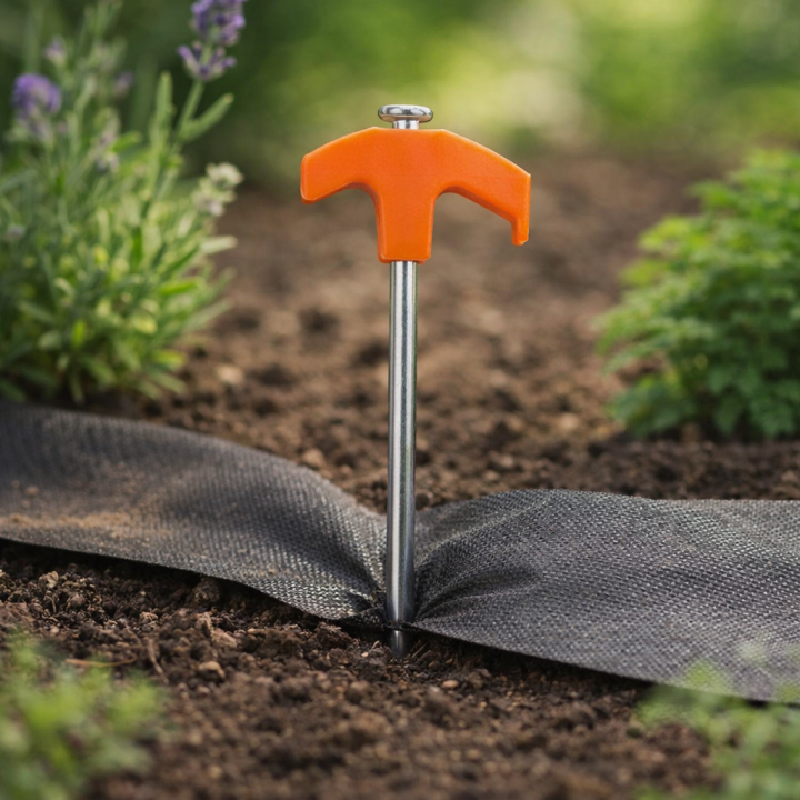 Szpilki mocujące 30cm proste/gładkie + plastic hook