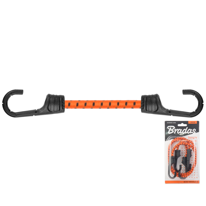 Guma elastyczna z hakiem metalowym pokrytym PVC BUNGEE CORD HOOK