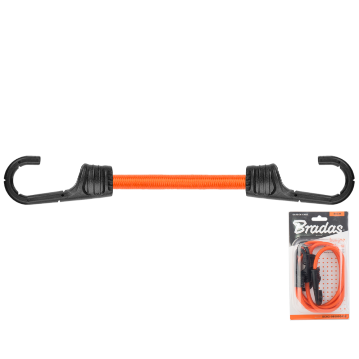 Guma elastyczna z hakiem metalowym pokrytym PVC BUNGEE CORD HOOK