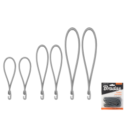 Zestaw gum z hakiem PVC BUNGEE CORD HOOK