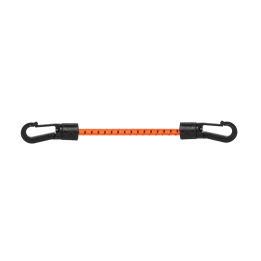 BUNGEE CORD LOCK HOOK guma elastyczna 0,6x20cm, hak-PVC,