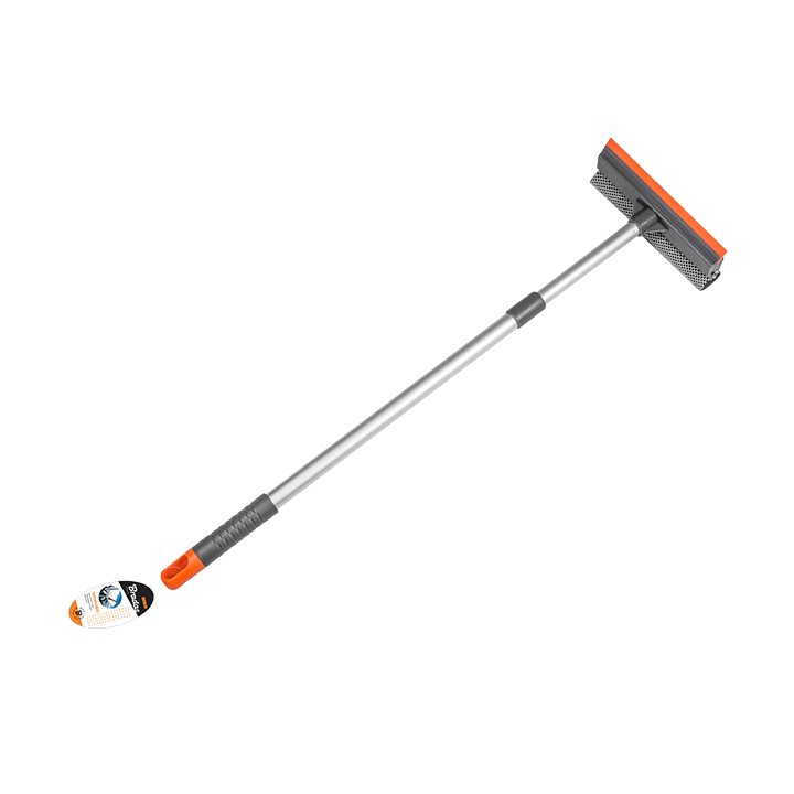 Ściągaczka do mycia szyb 8"- teleskop, długość: 60-95 cm