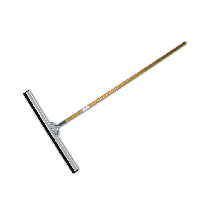 Aluminiowa ściągaczka do powierzchni, 75cm, drewniany trzonek