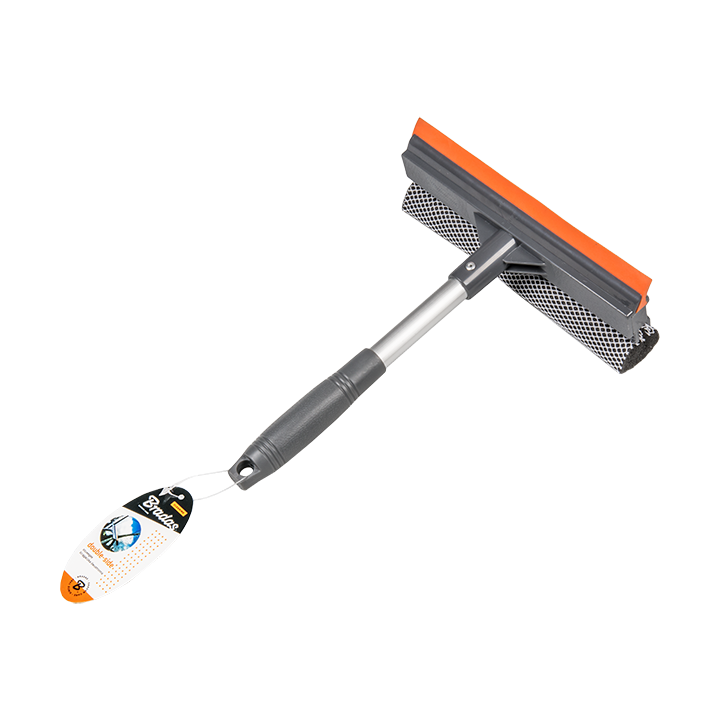 Ściągaczka do mycia szyb 8", krótki aluminiowy trzonek 24cm