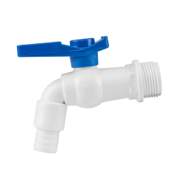 Kran plastikowy z wejściem GZ 3/4"