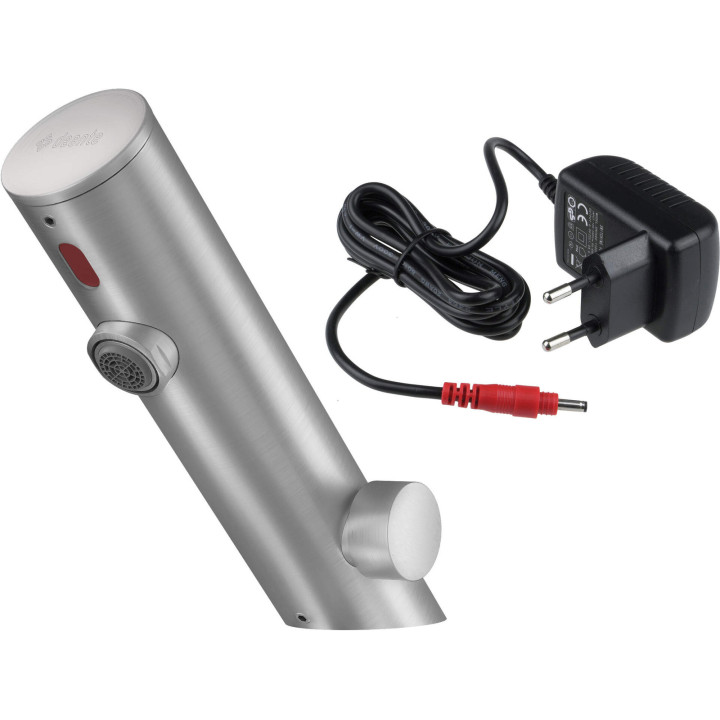 Bateria umywalkowa bezdotykowa z regulacją temperatury - 230/6V stal BQR F29V