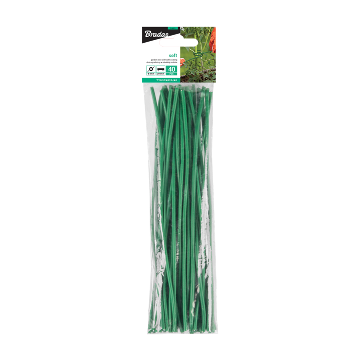 Drut ogrodniczy SOFT cięty - 25 cm / 40szt.