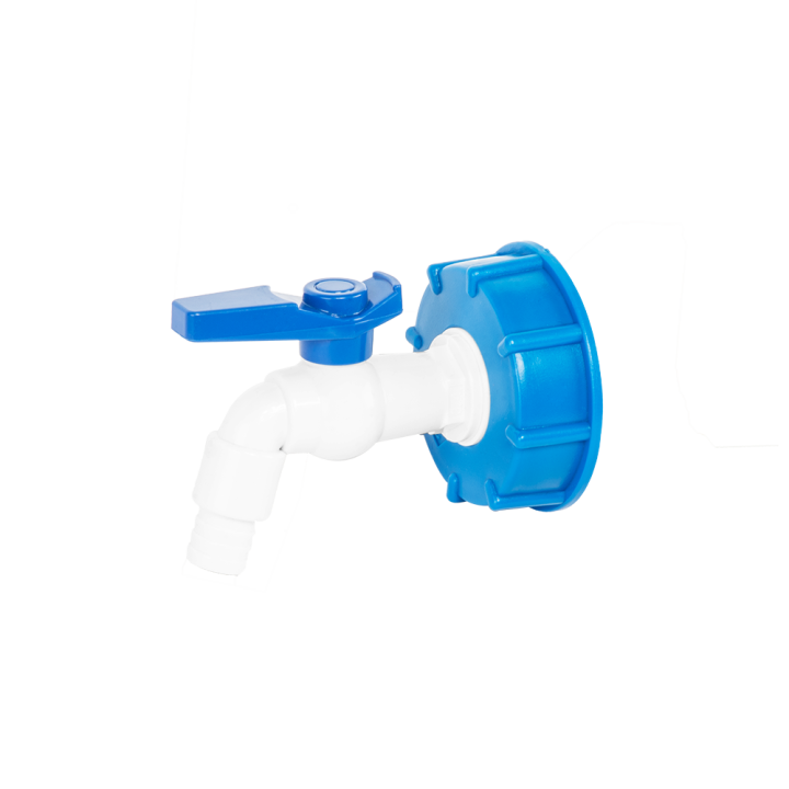 Zestaw IBC - nakrętka niebieska - S60x6