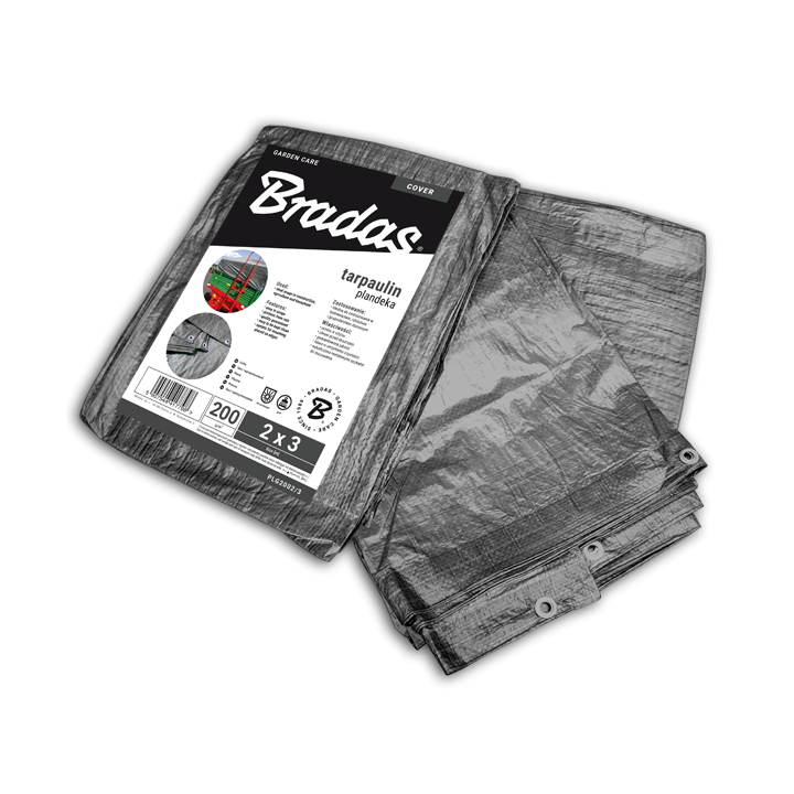 Plandeka wzmacniana GRAY 15 x 20m, 200g