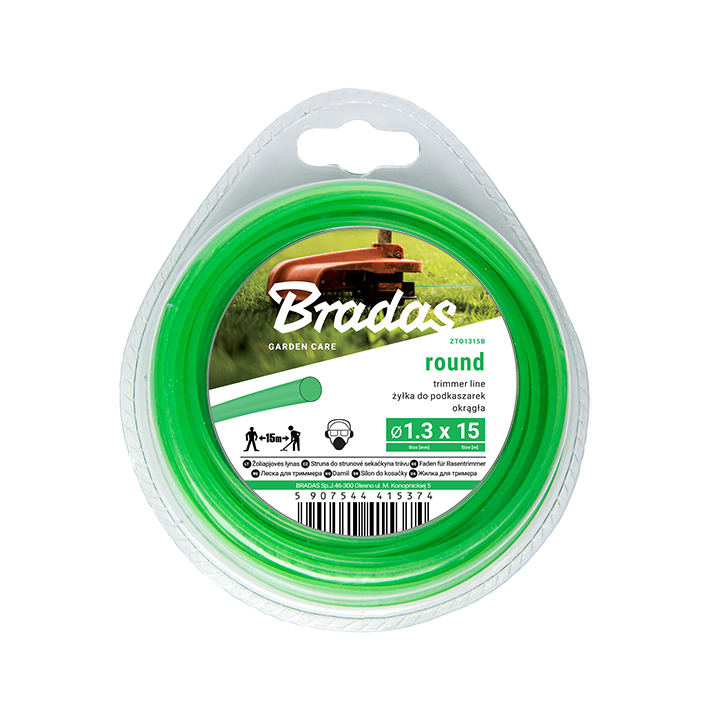 Żyłka TRIMMER, okrągła, blister
