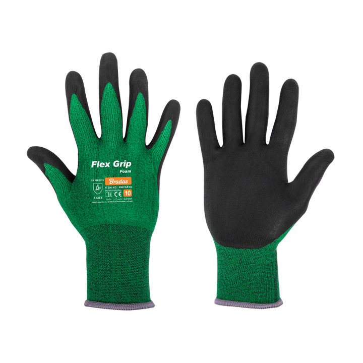 Rękawice ochronne FLEX GRIP FOAM nitryl, rozmiar 8
