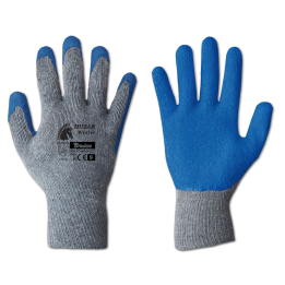 Rękawice ochronne HUZAR WINTER lateks, rozmiar 10, blister