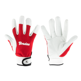 Rękawice ochronne WHITEBIRD FLEX skóra, blister, rozmiar 8