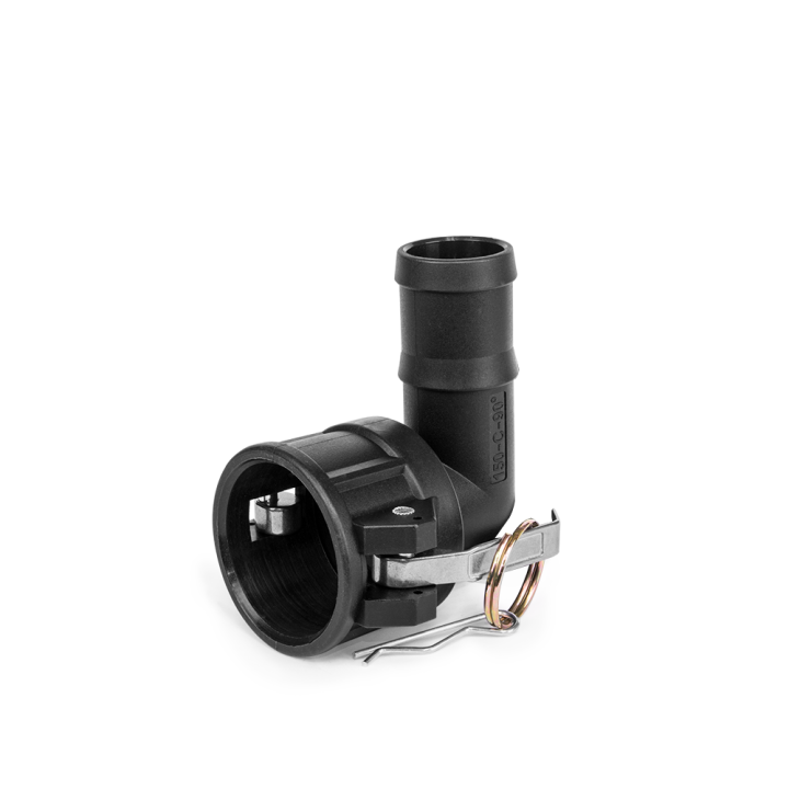 Camlock TYP C gniazdo na wąż 11/2" kolanko - PP