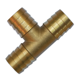 Trójnik prosty na wąż 3 x 5/8" - 15mm