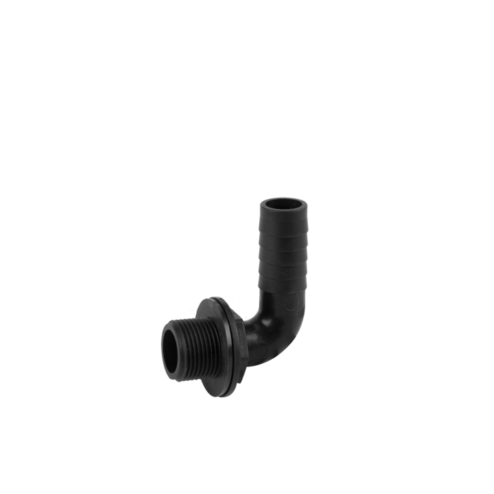 PIN LUG Kolano przyłącze GZ 3/4" na wąż 3/4"- PP + uszczelka