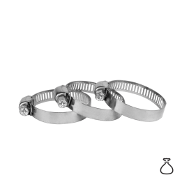 Opaska ślimakowa nierdzewna AMERICAN TYPE 13-23 / 8mm