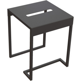 Taboret - stolik łazienkowy nero ADM N51T