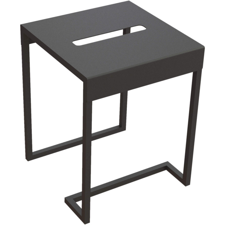 Taboret - stolik łazienkowy nero ADM N51T