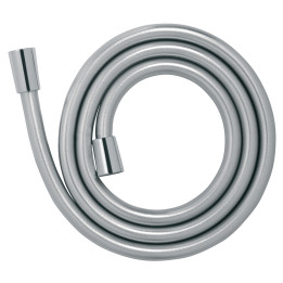 WĄŻ NATRYSKOWY PVC L - 150CM, SREBRNY POŁYSK