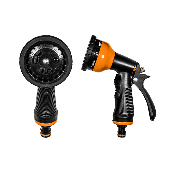 BLACK LINE Pistolet 9-funkcyjny - metalowy