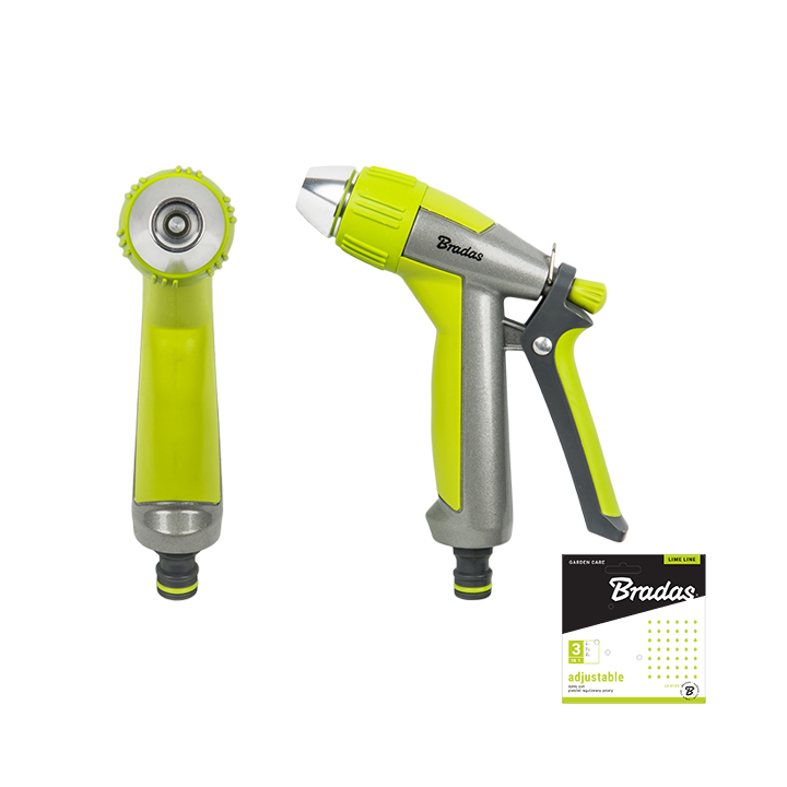 LIME LINE Regulowany pistolet prosty - metal