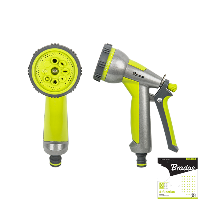 LIME LINE Pistolet 8-funkcyjny - metal