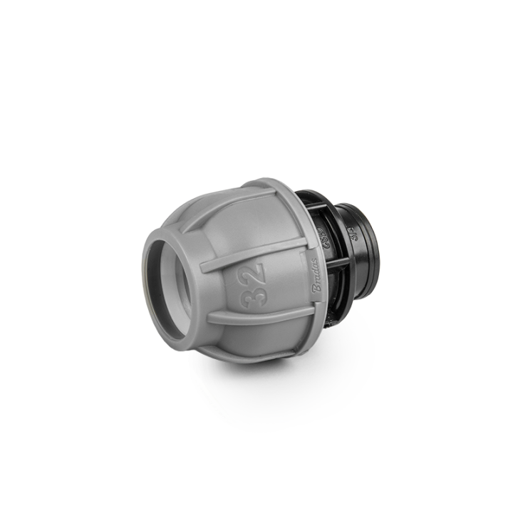 PN10 Łącznik do rur PE 63 mm / GW2"