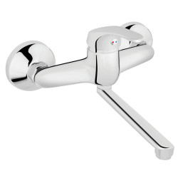 BASIC BATERIA UMYWALKOWA ŚCIENNA, CHROM