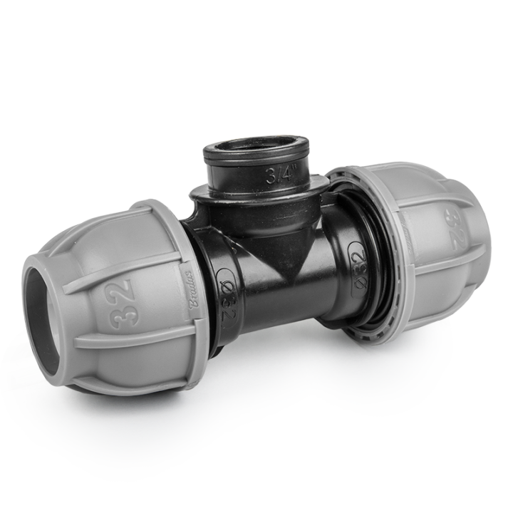 PN10 Tró jnik do rur PE 63 mm / GW 2 "