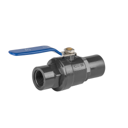 PN10 Zawór kulowy PVC- jednośrubunkowy / GW 1 1/2" / GW 1 1/2"