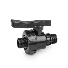 PN10 zawó r do rur PE GZ3/4" / GZ3/4"