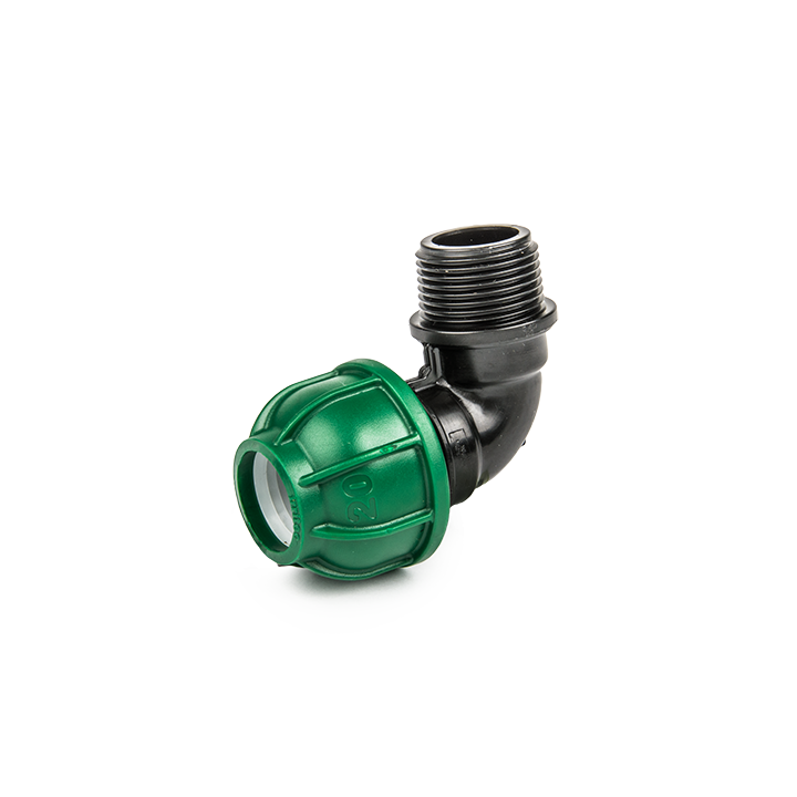 IQ Kolanko do rur PE 25mm / GZ 3/4"