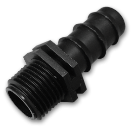 Łącznik GZ 1/2", wtyk na wąż 20mm