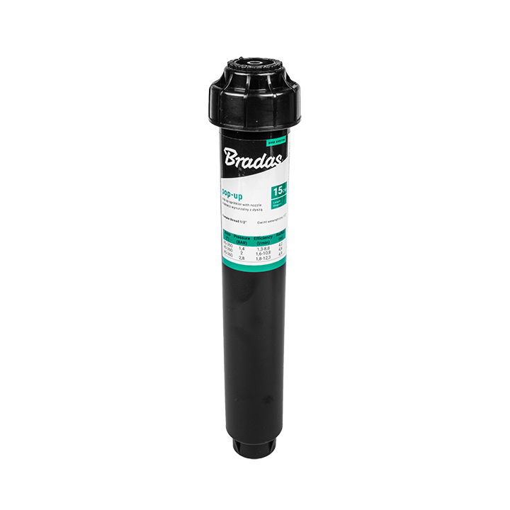 Zraszacz wynurzalny 6" (15cm) z dyszą 360°