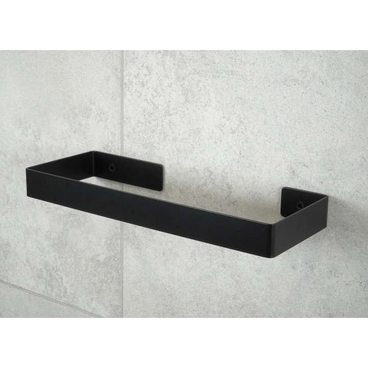 Wieszak ścienny na ręcznik - 30 cm nero ADM N611