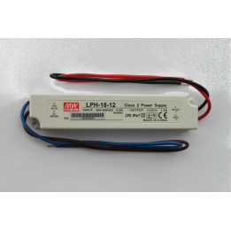 Zasilanie sieciowe 230 V AC/12 V DC/18 W, IP67