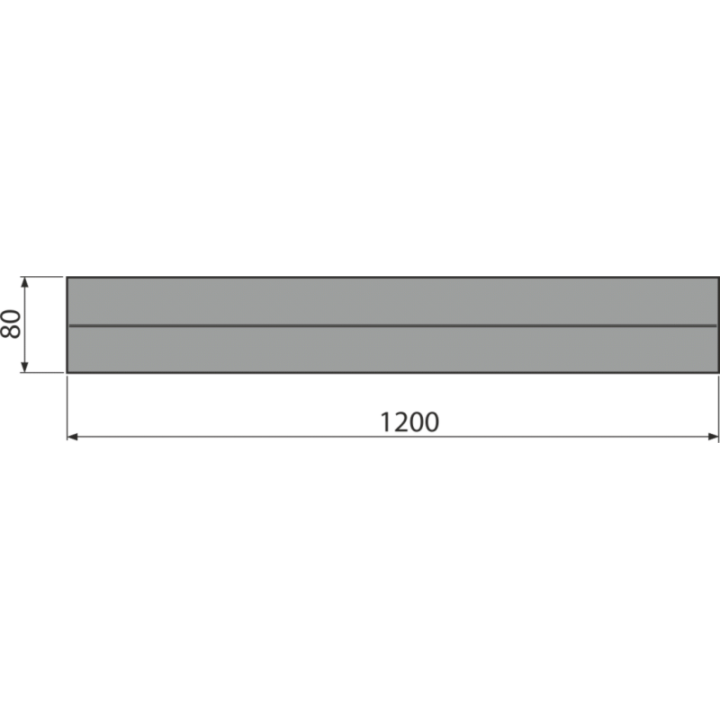 Pasek hydroizolacyjny - długośc 1200 mm