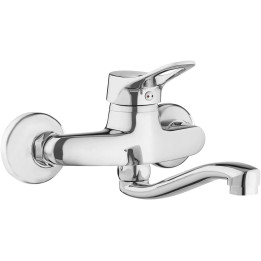 BATERIA UMYWALKOWA ŚCIENNA OBROTOWA CHROM VERO BOW 050M