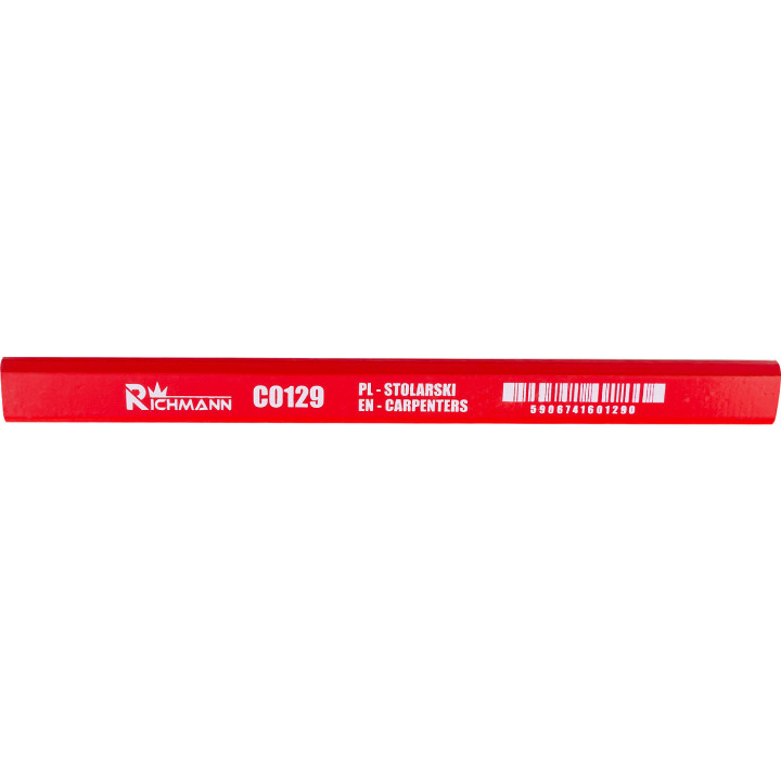 OŁÓWEK STOLARSKI PŁASKI 18 CM 55SZT/BOX