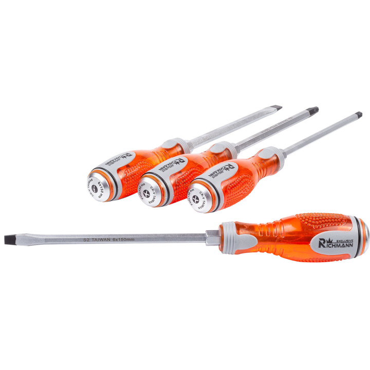 WKŁAD - WKRĘTAKI INDUSTRY ŚLUSAR. 4 ELEM. CR-V TAJWAN + TACKA C1101
