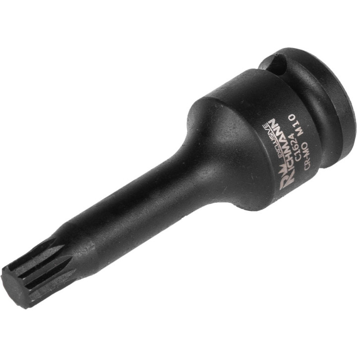 NASADKA SPLINE UDAROWA 1/2' M10x78MM, ZAWIESZKA