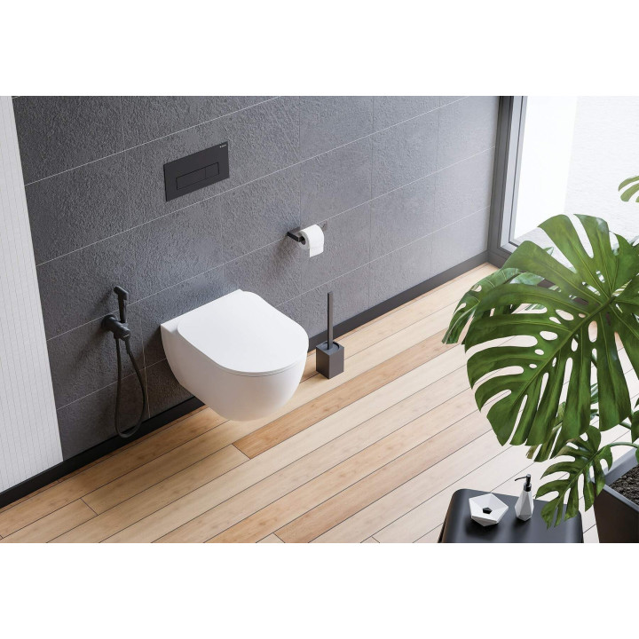 Szczotka WC wolnostojąca nero ADM N712