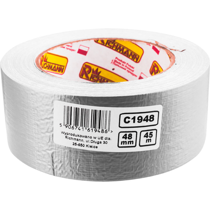 TAŚMA UNIWERSALNA SZARA "DUCT TAPE" 48MMx45M WZMOCNIONA