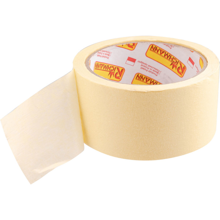TAŚMA MASKUJĄCA PAPIEROWA 48MMx25M ŻÓŁTA