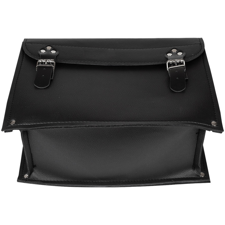 TORBA NARZ. 380x270x160 MM SKÓRA EKOLOG. PASEK