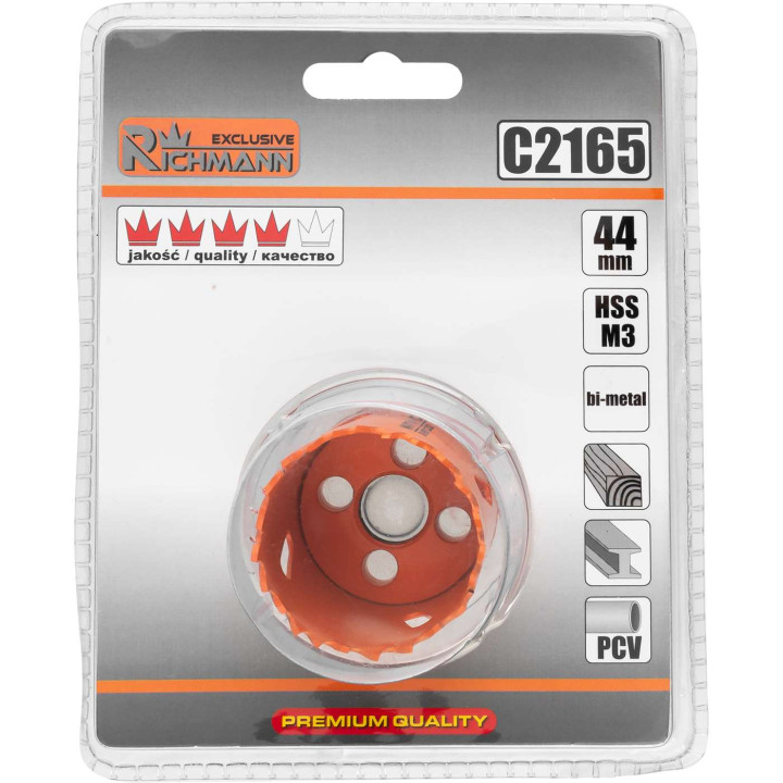 OTWORNICA BIMETAL 44 MM